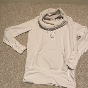 Lululemon soft cozy fleece lined funnel neck sweatshirt